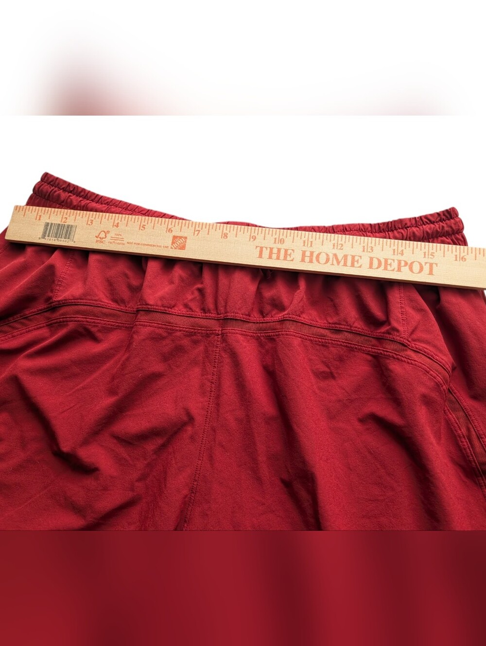 Lululemon Men's Pace Breaker Shorts Lined Performance Running Athletic Large Red - Picture 7 of 8